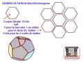 Patron ballon hexagone patron recad