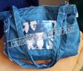 Sac fait maison bleu imper